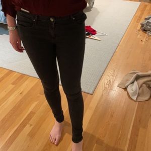 Size 28 top shop black stretch skinny  jeans